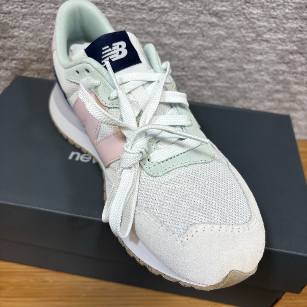 New Balance Women Sz 9 237 Grey Pink Blue WS237PGP Casual Hip Walking - Picture 6 of 9